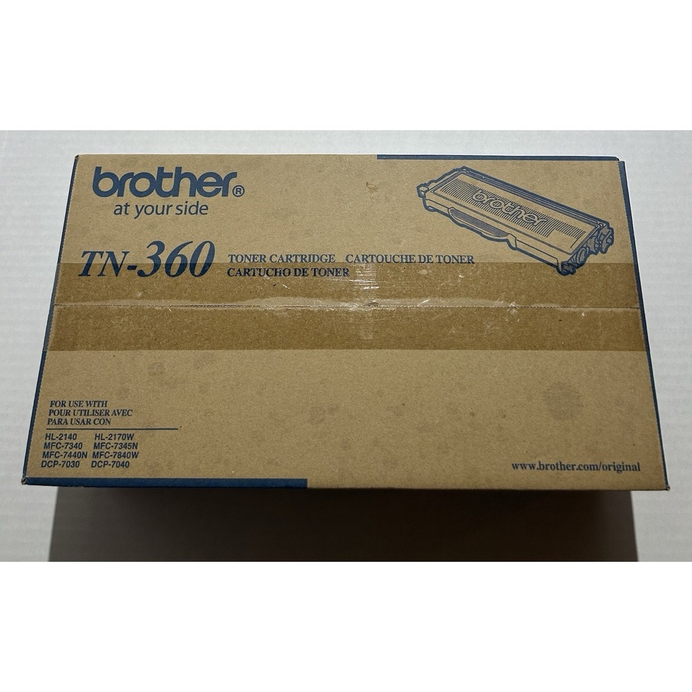 *Genuine* Brother TN-360 High Yield Toner Cartridge - Black